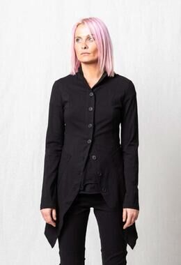 NWT Pal Offner Black Penguin Soft Stretch Jacket Coat Size 3